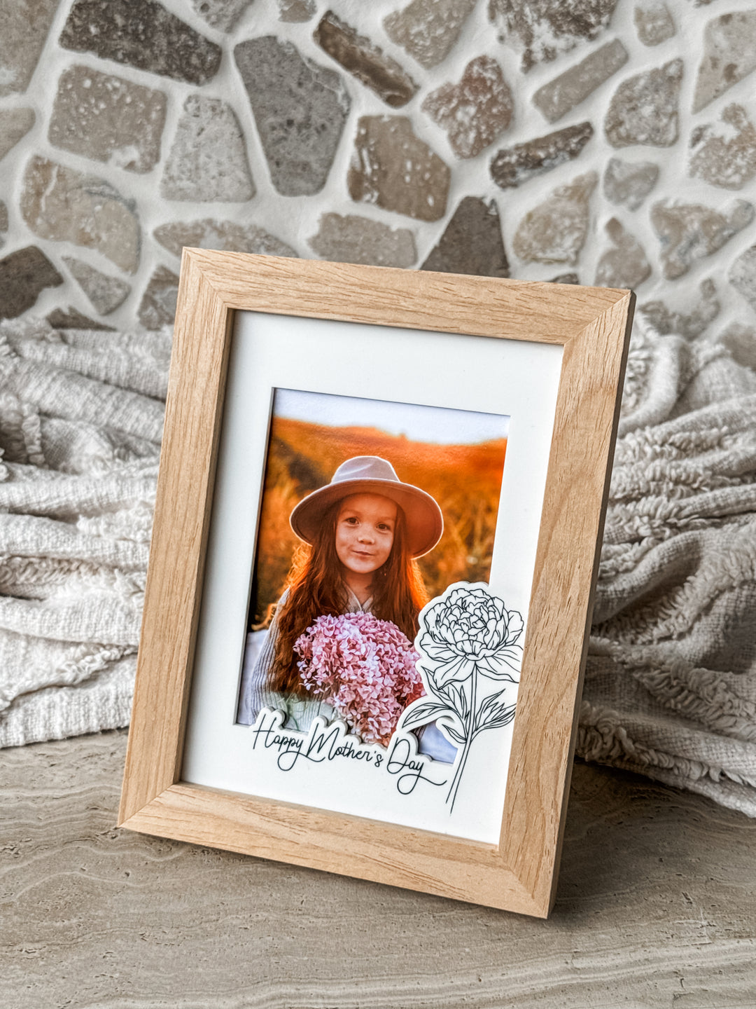 Birth Flower Picture Frame
