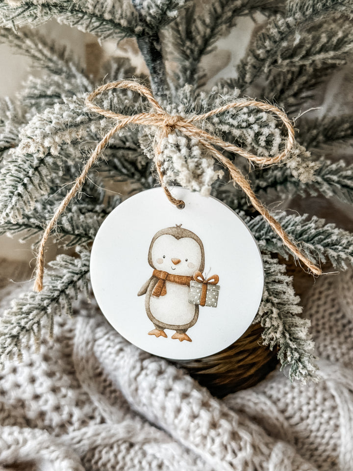 Retro UV Printed Christmas Ornament