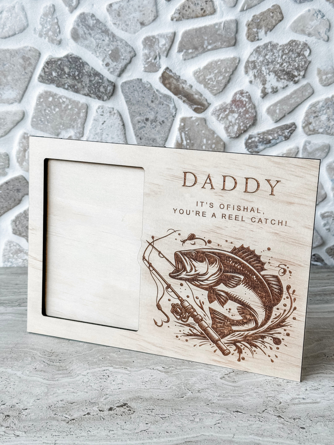 Laser Cut Wooden Picture Frame