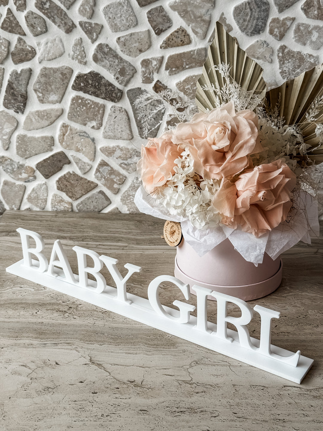 Baby Girl Decor Stand