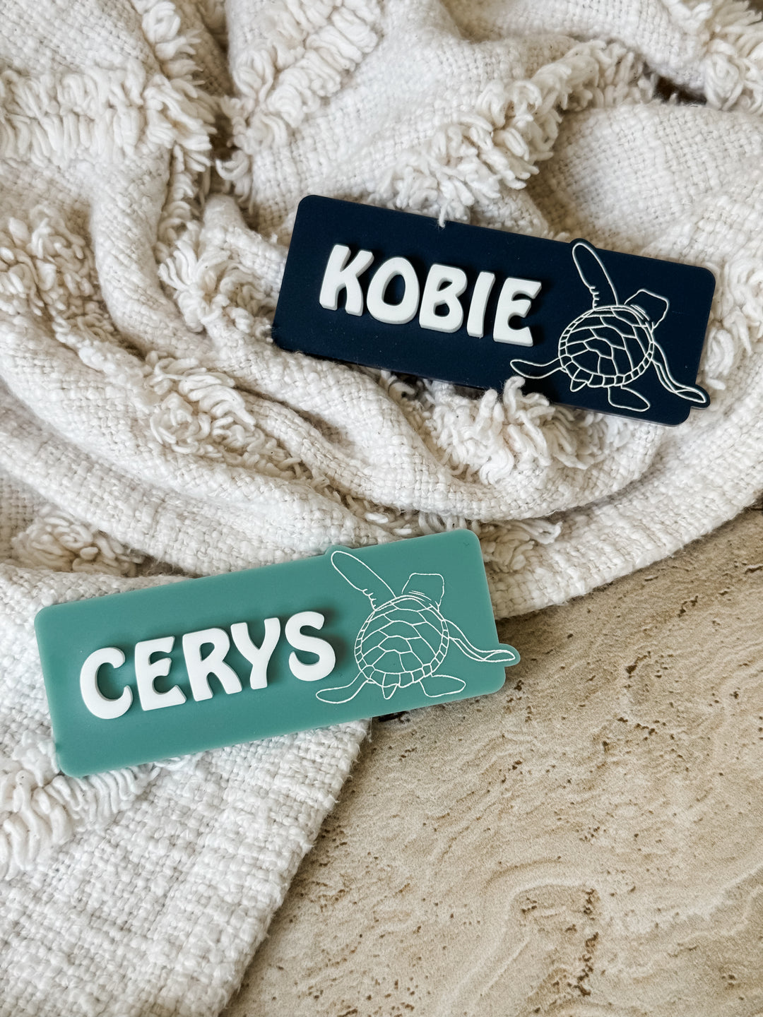 Name Badge with Turtle