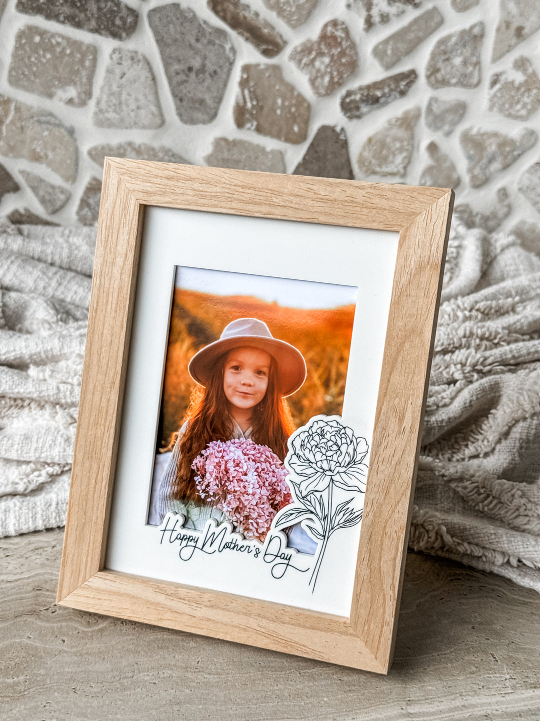 Birth Flower Picture Frame