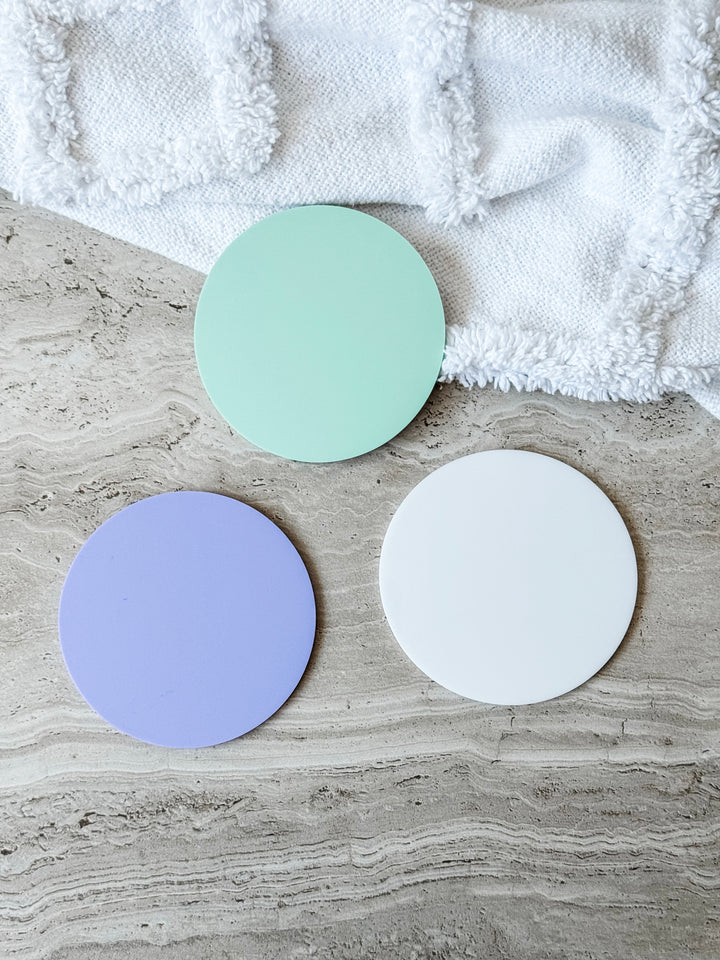Acrylic Blanks - Round Discs