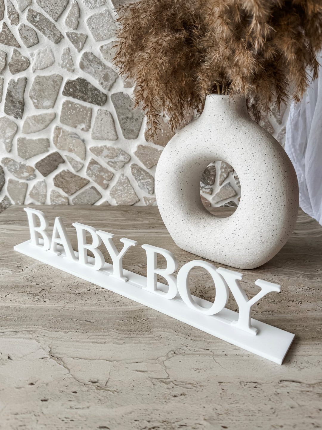 Baby Boy Decor Stand