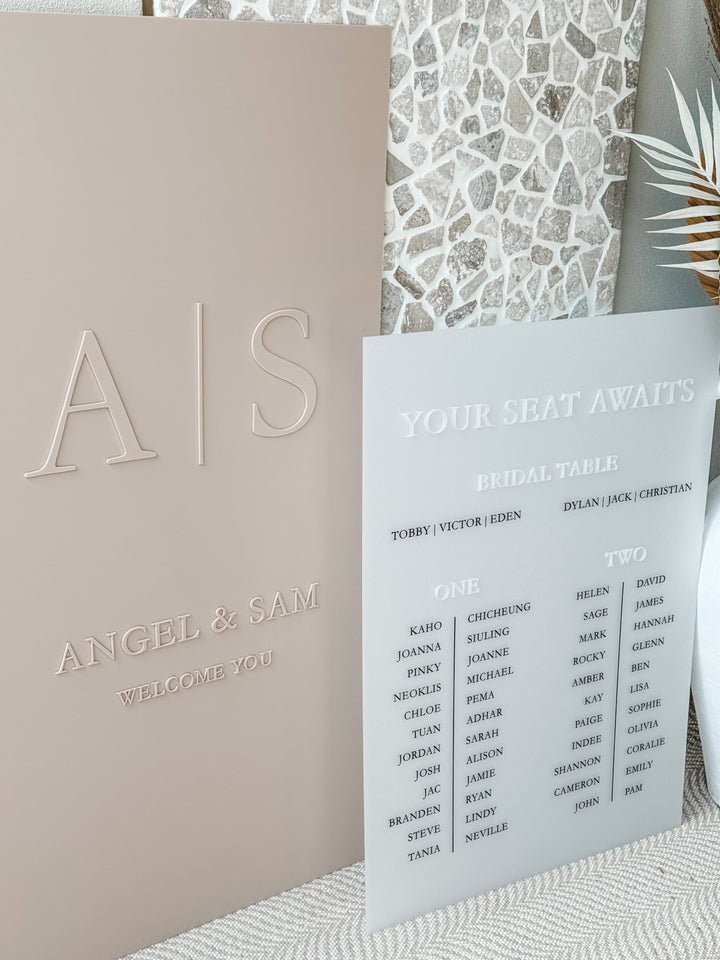 Monotone Wedding Sign Bundle