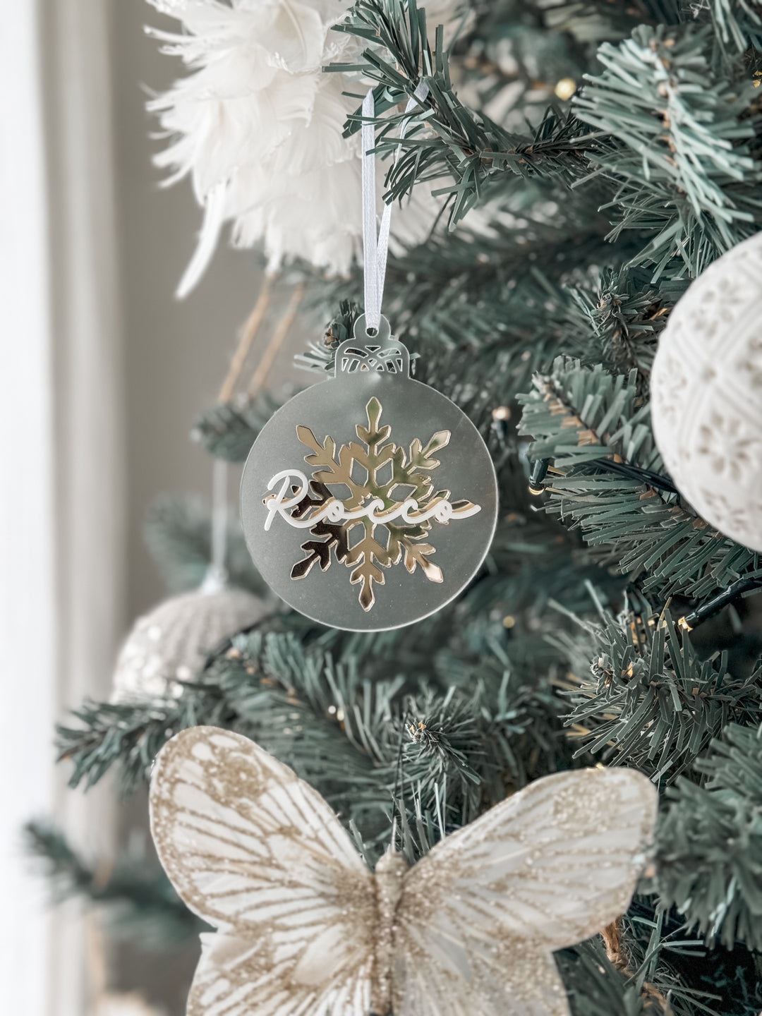 Triple Layer Snowflake Ornament