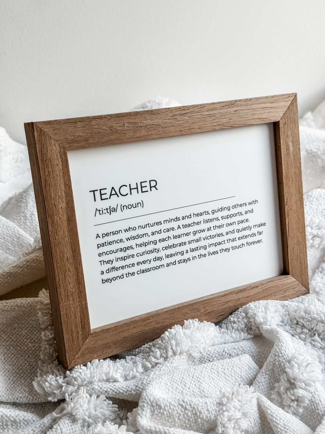 Teacher Definition Frame