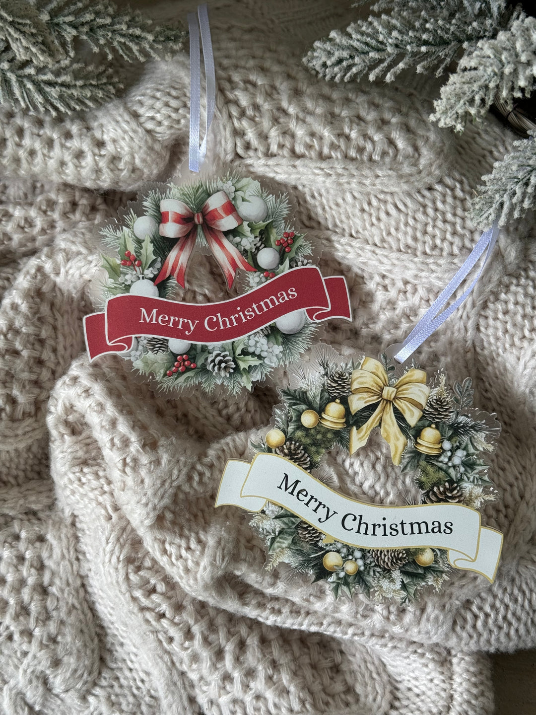 Christmas Wreath Ornament