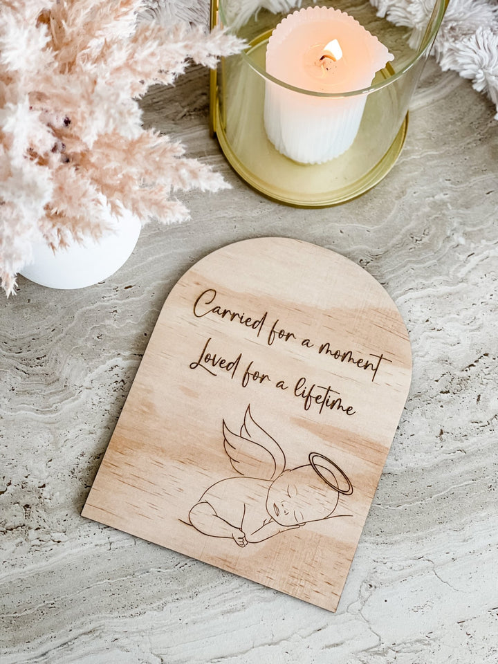 Baby Angel Memorial Plaque - The Humble Gift Co.