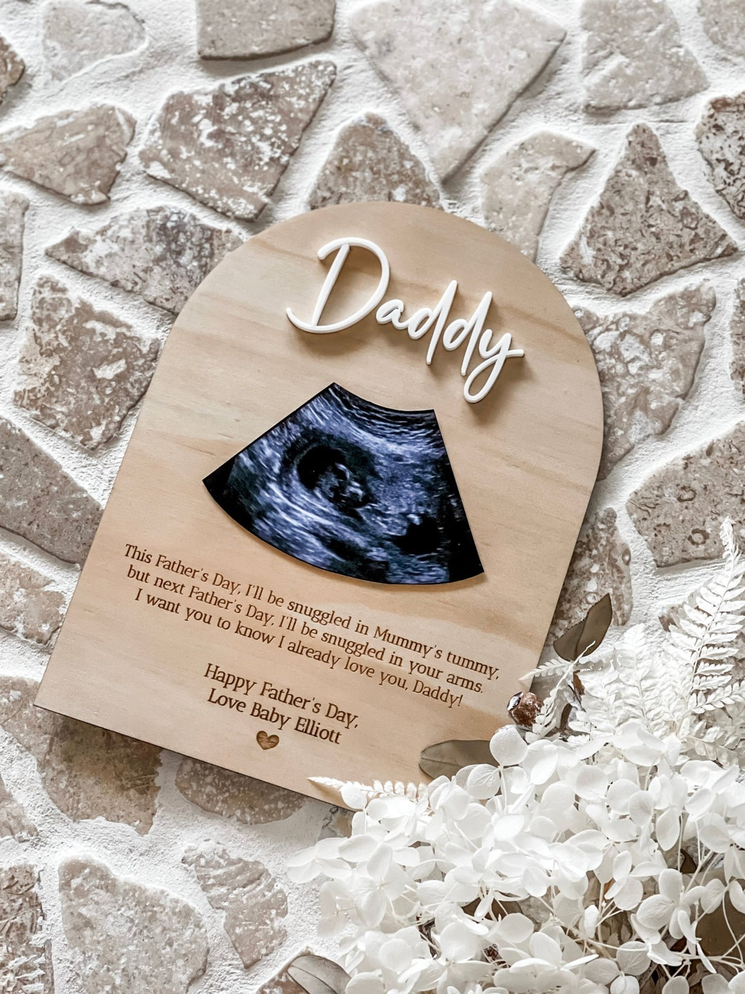 Custom Arch with Photo Space - The Humble Gift Co.