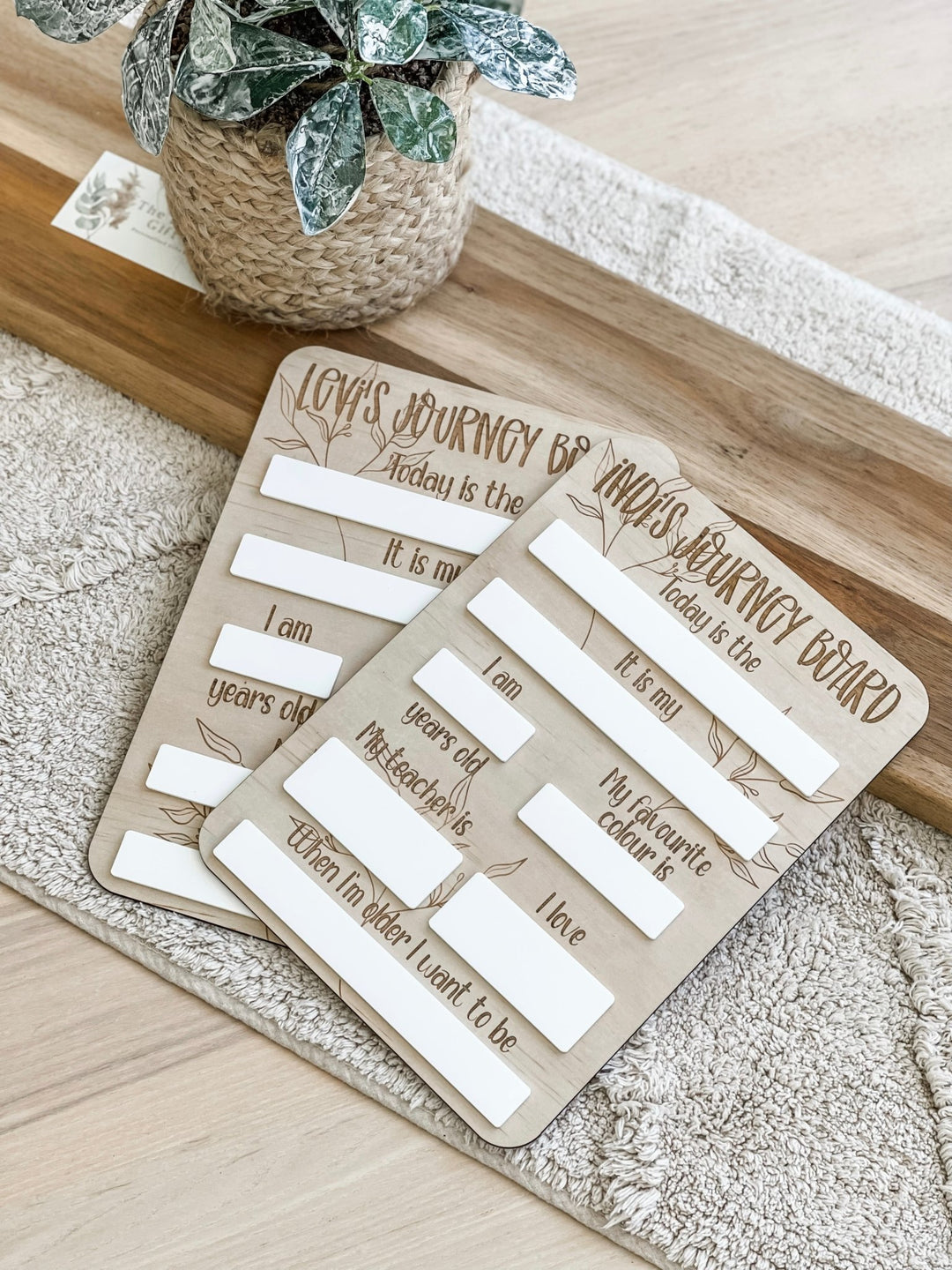 Personalised Journey Board - The Humble Gift Co.