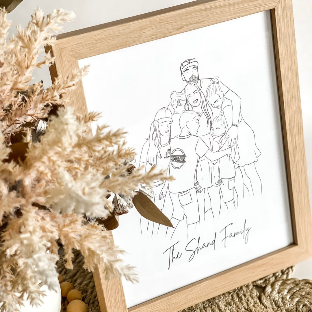 Line Art - The Humble Gift Co.