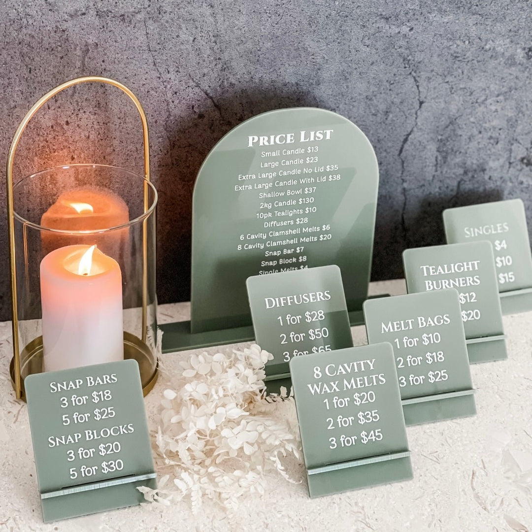 Price Stands - The Humble Gift Co.