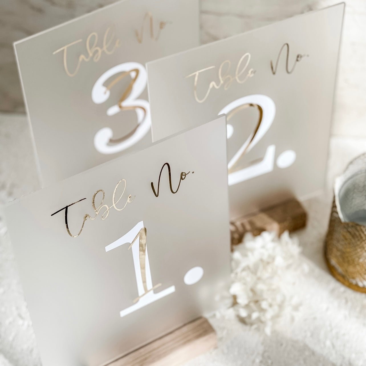 Table Numbers - The Humble Gift Co.