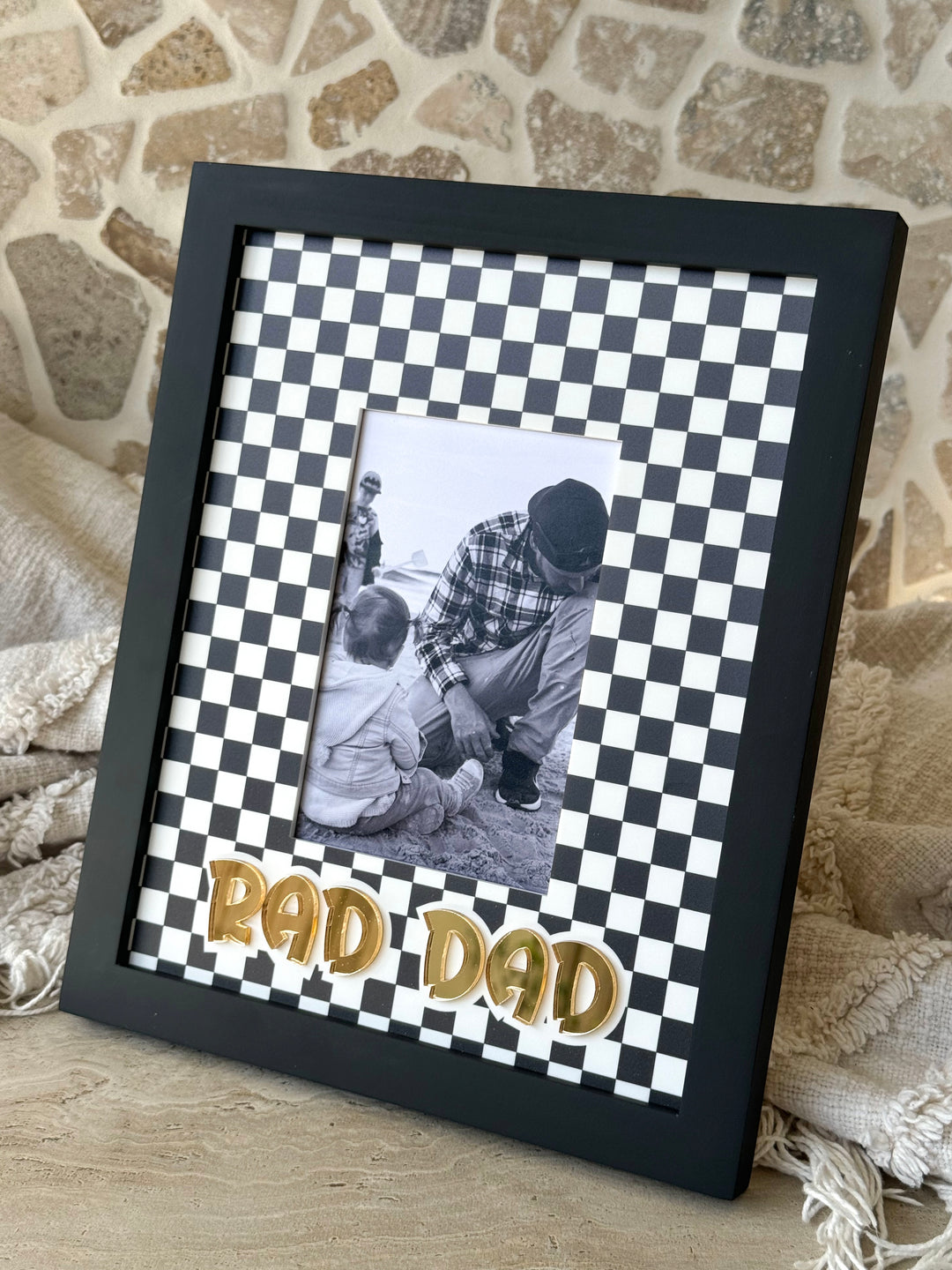 Checkered 8x10 Frame