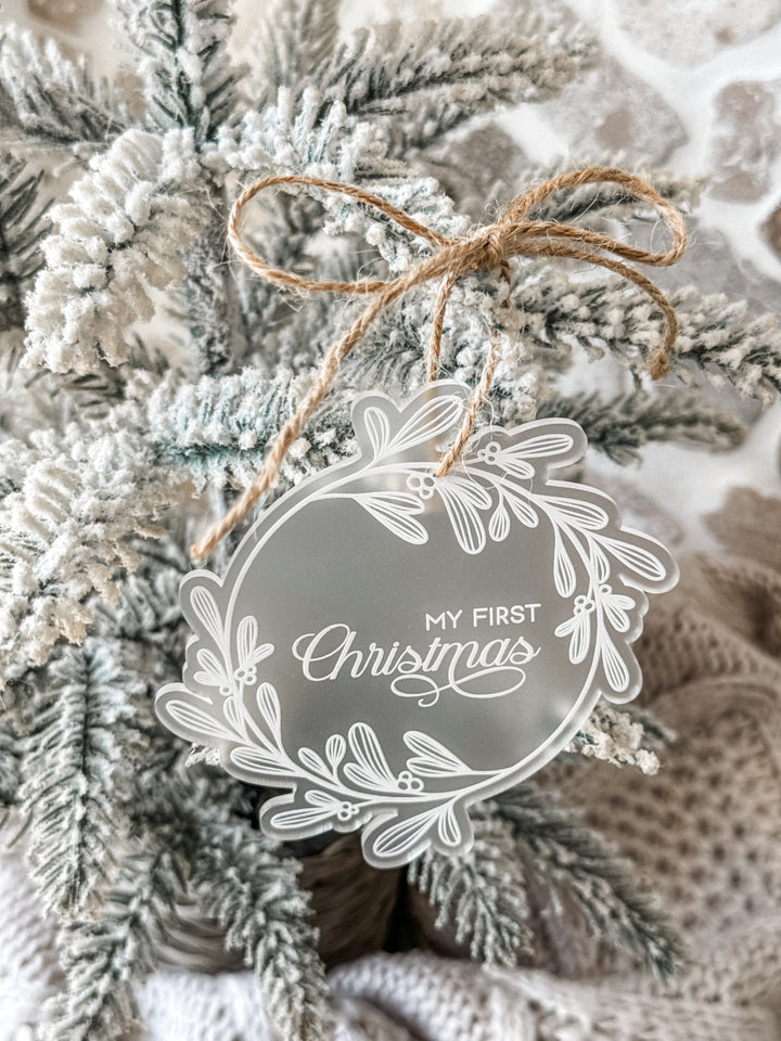 My First Christmas Ornament