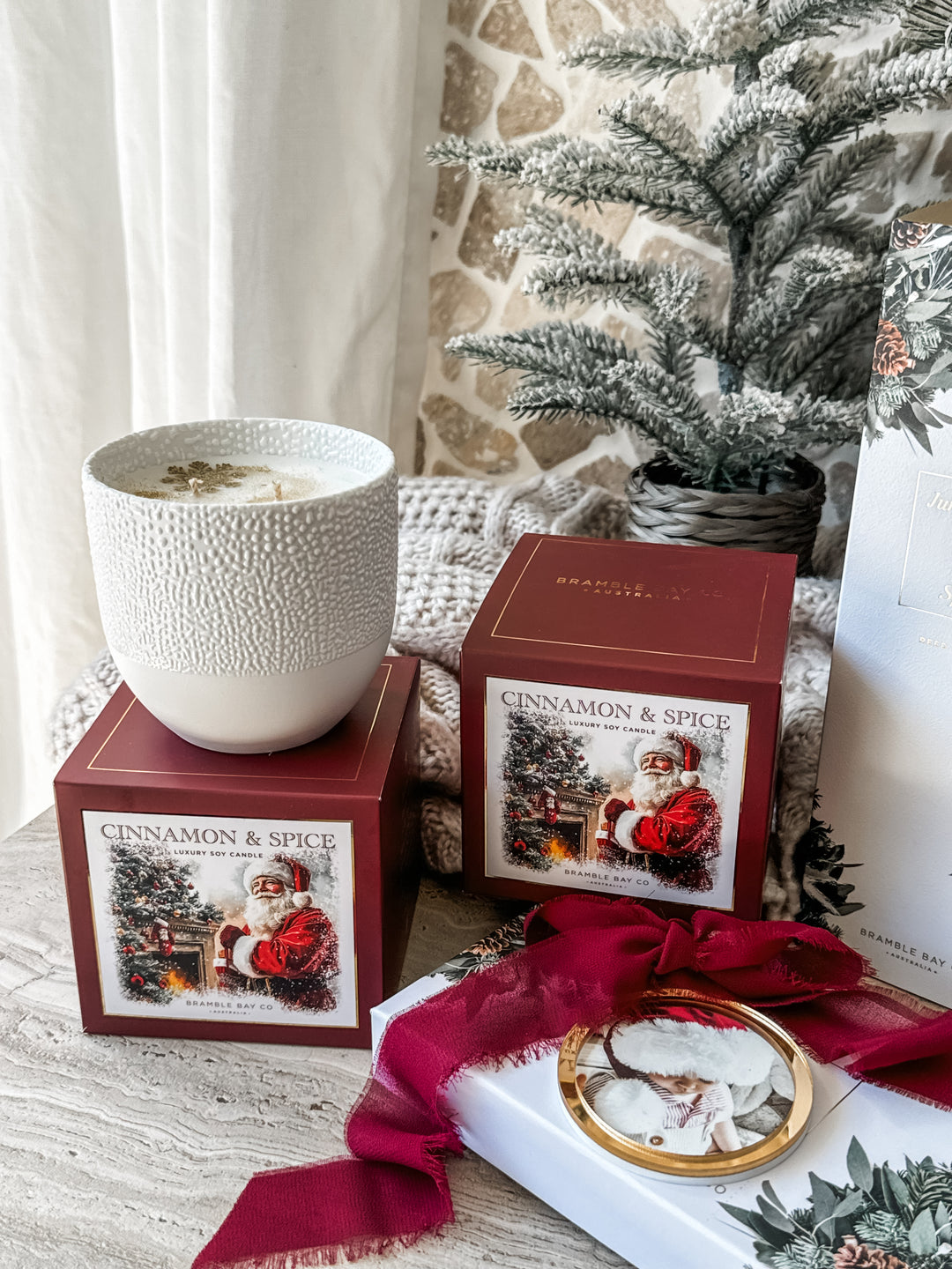Cinnamon & Spice Christmas Candle