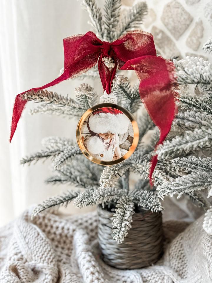 UV Print Christmas Photo Ornament