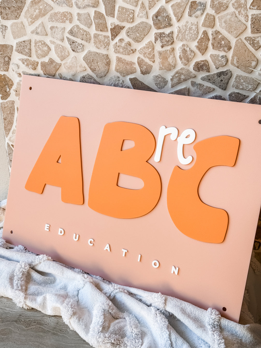 Rectangle Acrylic Logo Sign
