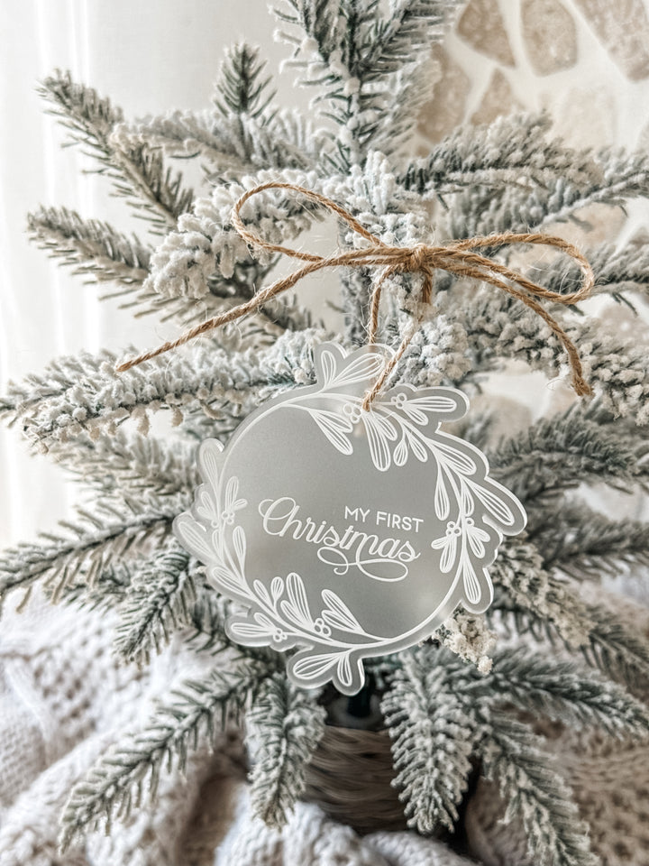 My First Christmas Ornament