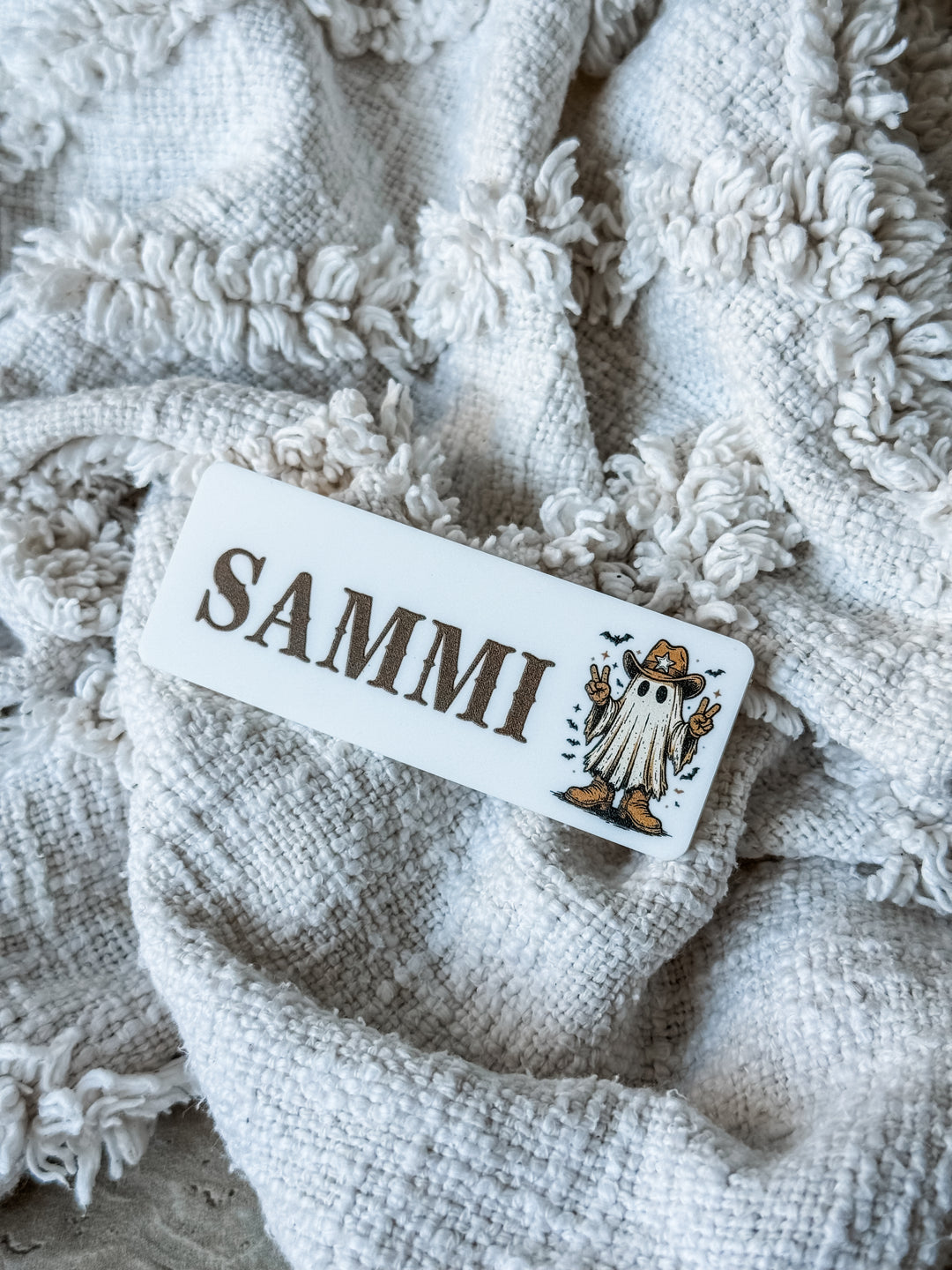 Halloween Image Name Badge