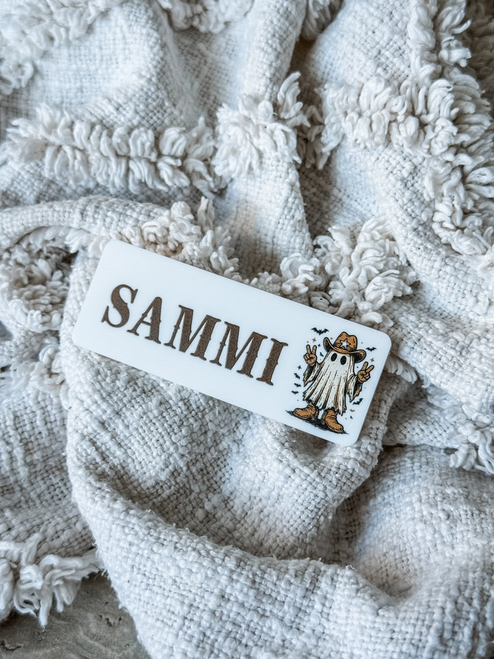 Halloween Image Name Badge