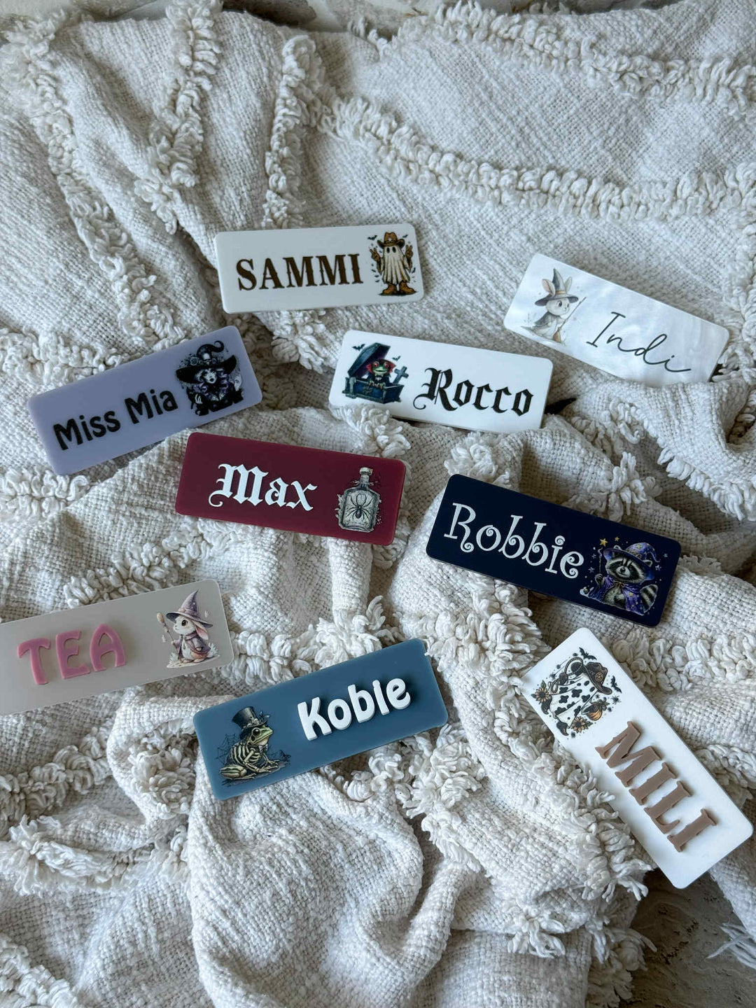 Halloween Image Name Badge