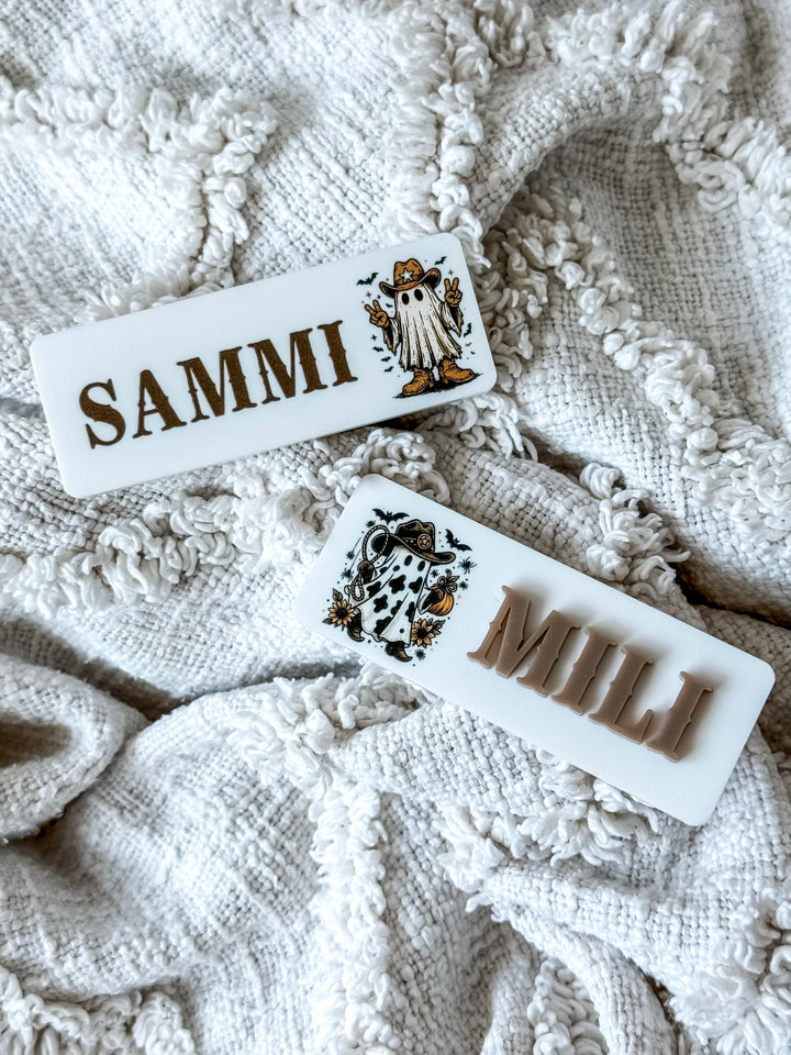 Halloween Image Name Badge