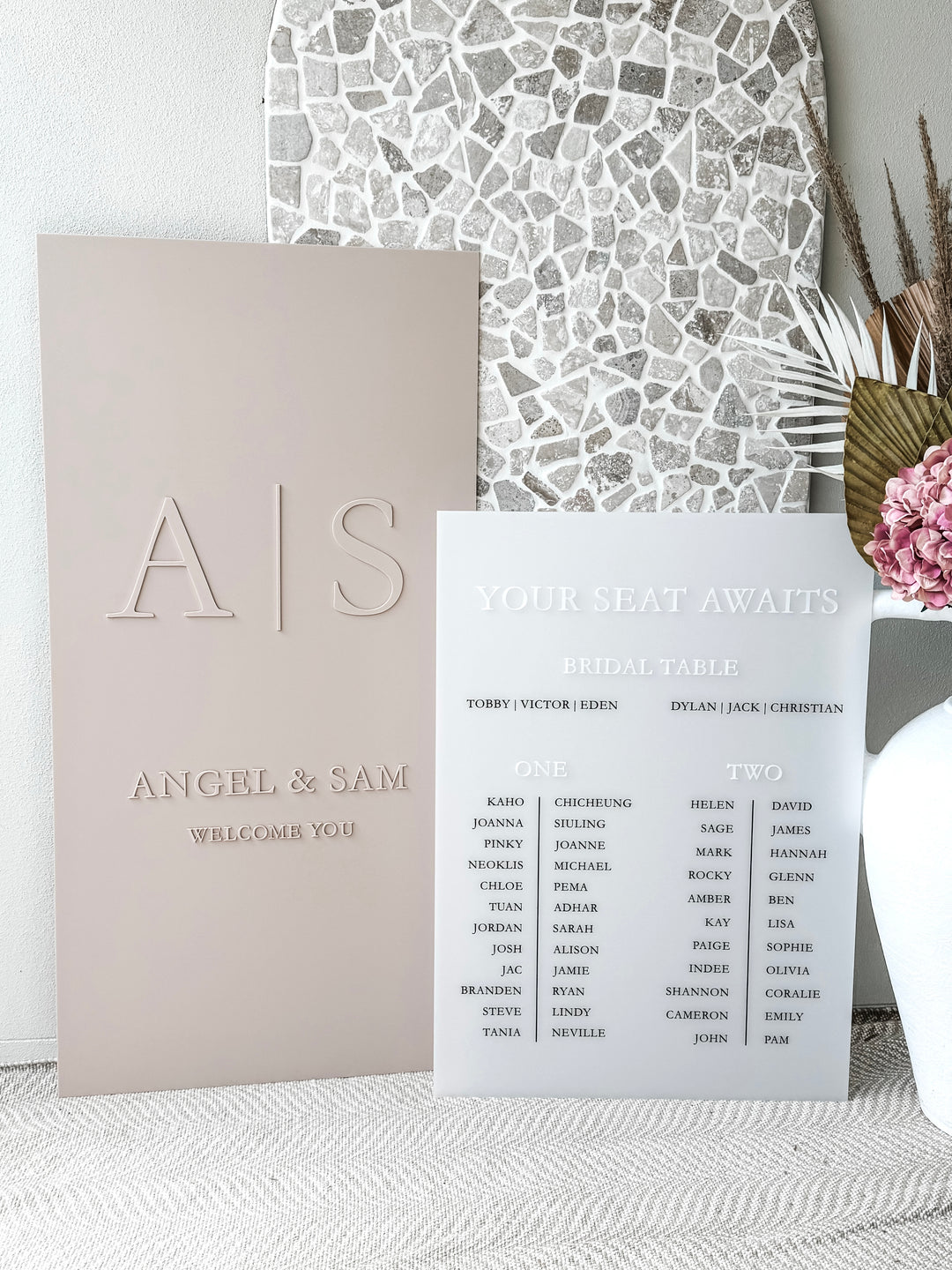 Monotone Wedding Sign Bundle
