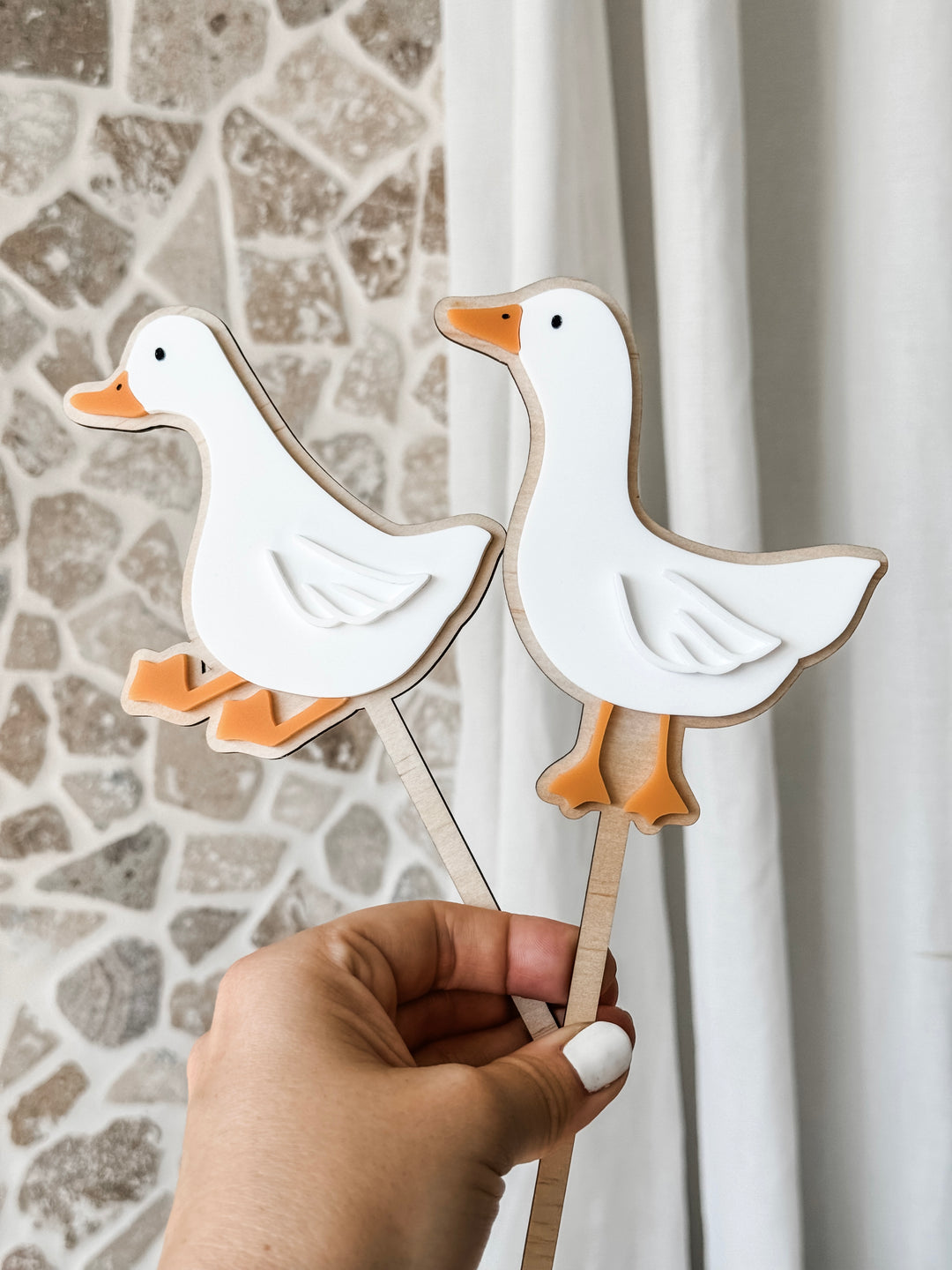 Goose Photo Prop Stakes