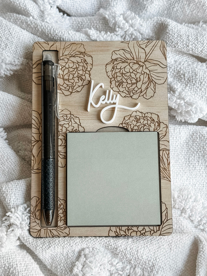 Flower Sticky Note Holder