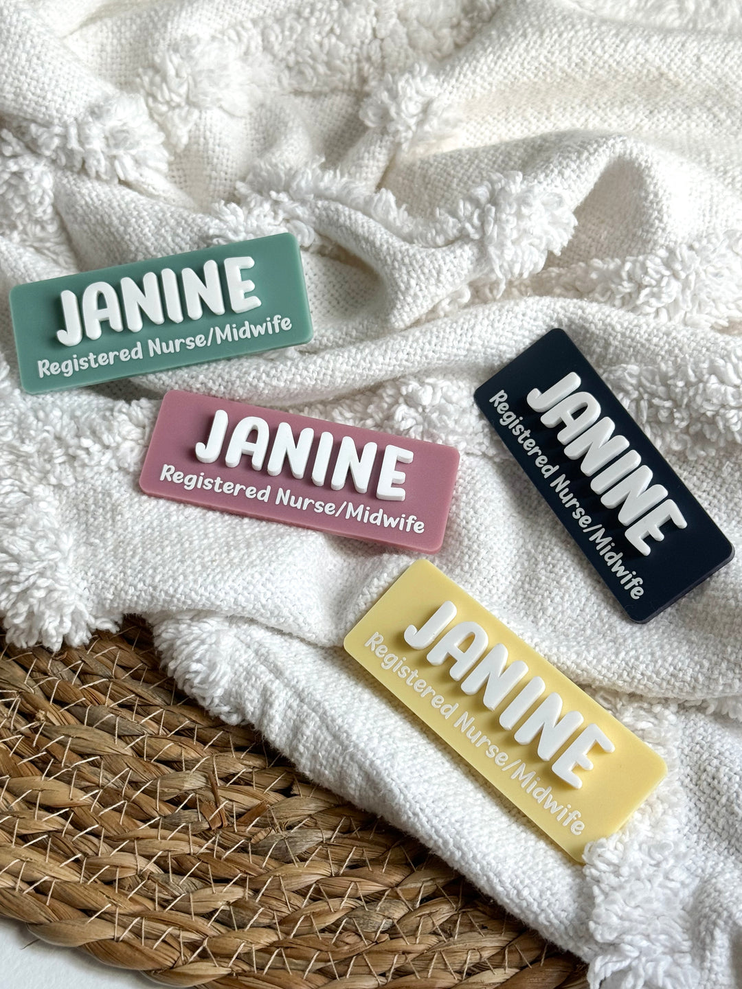 Name Badge with Occupation