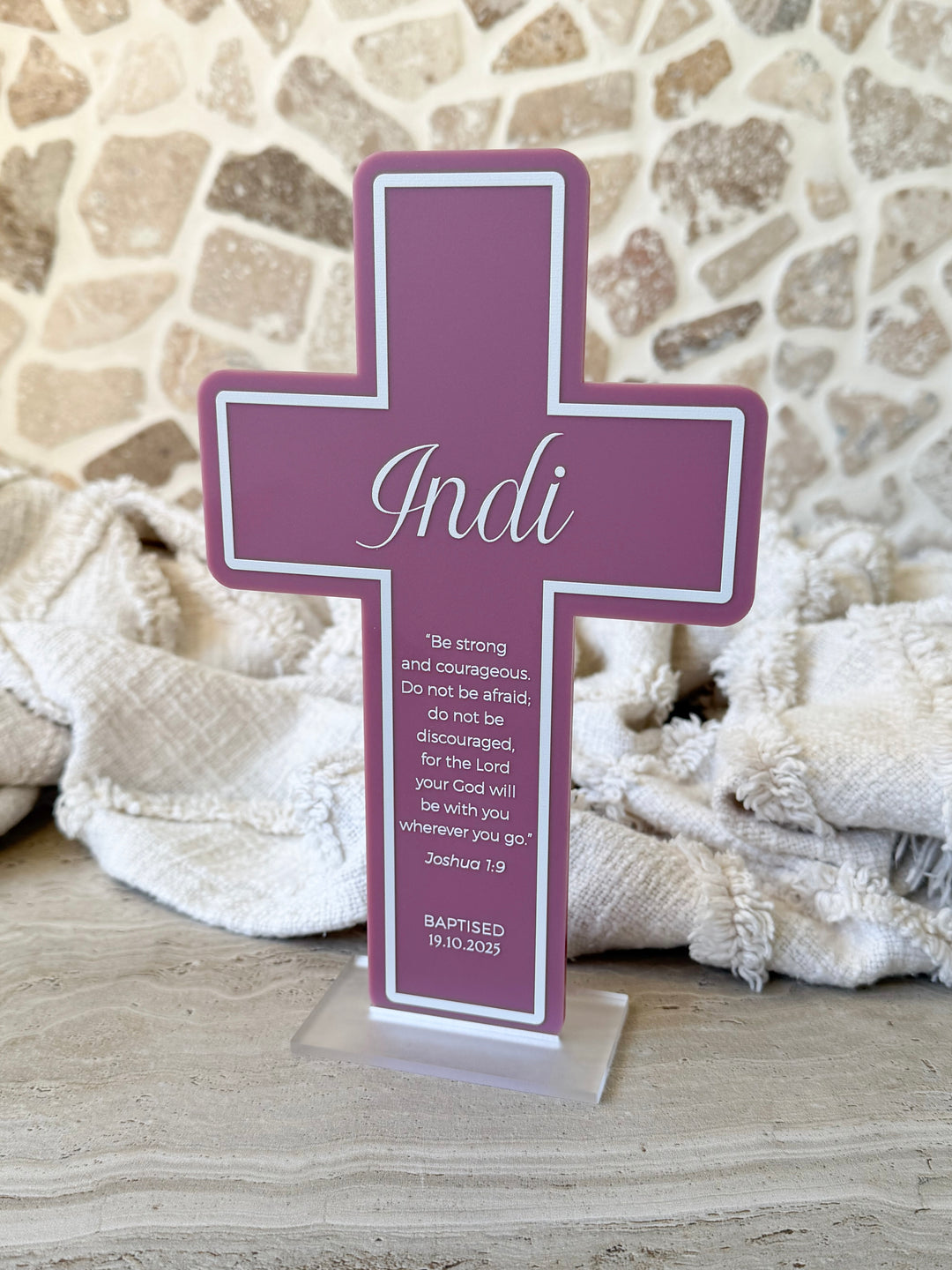 Personalised Cross - Style 1