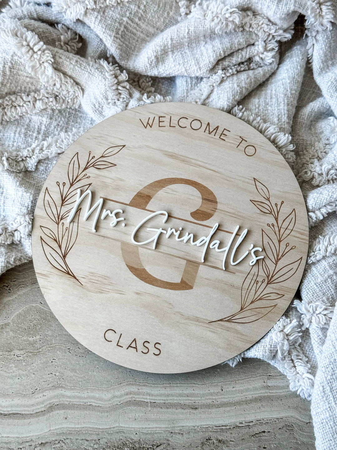 Welcome Sign for Classroom