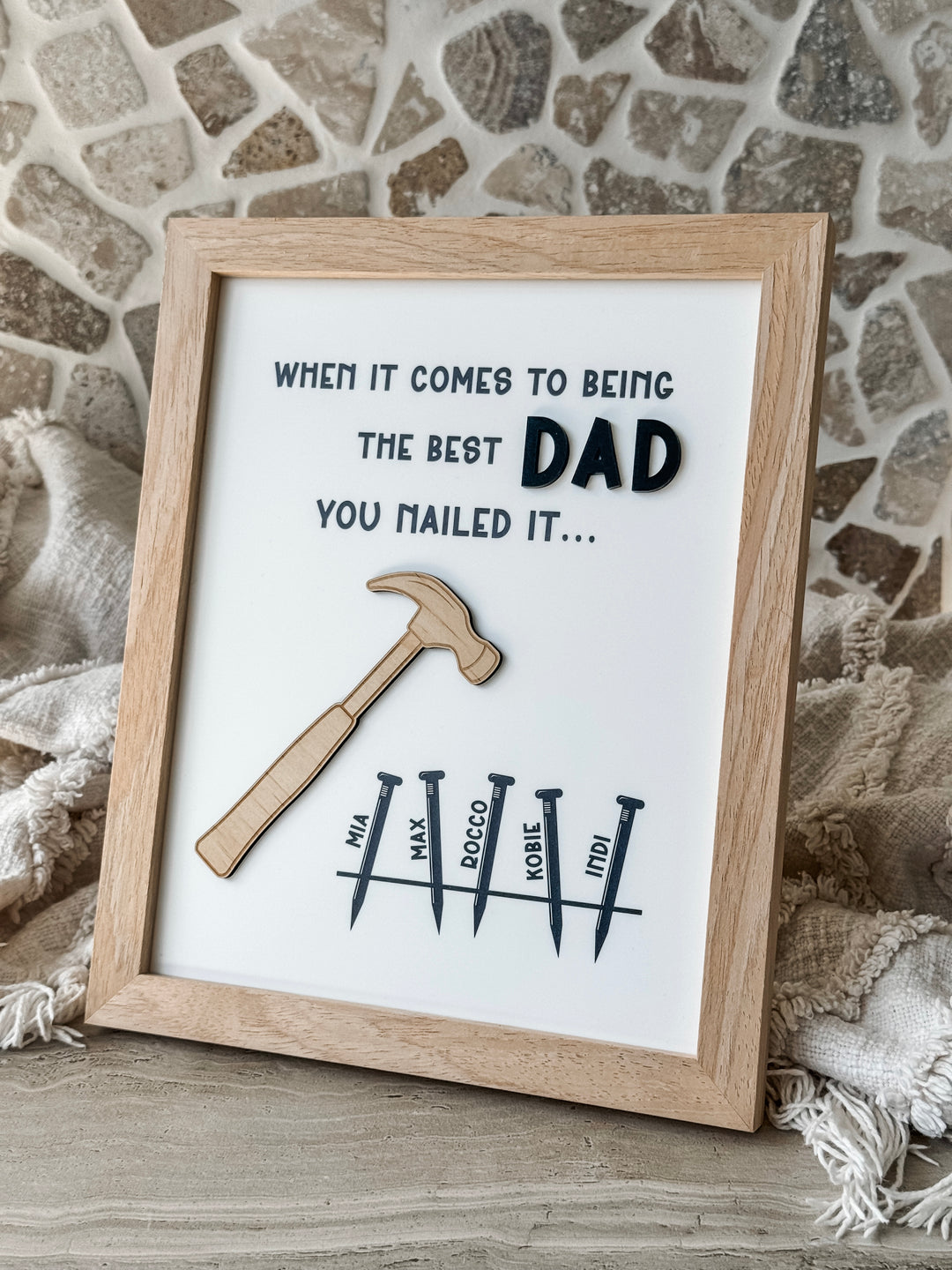 Dad, You Nailed It! Frame