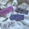 Midwife Name Badge with Line Art