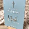 Baptism Tabletop Welcome Sign - Style 3