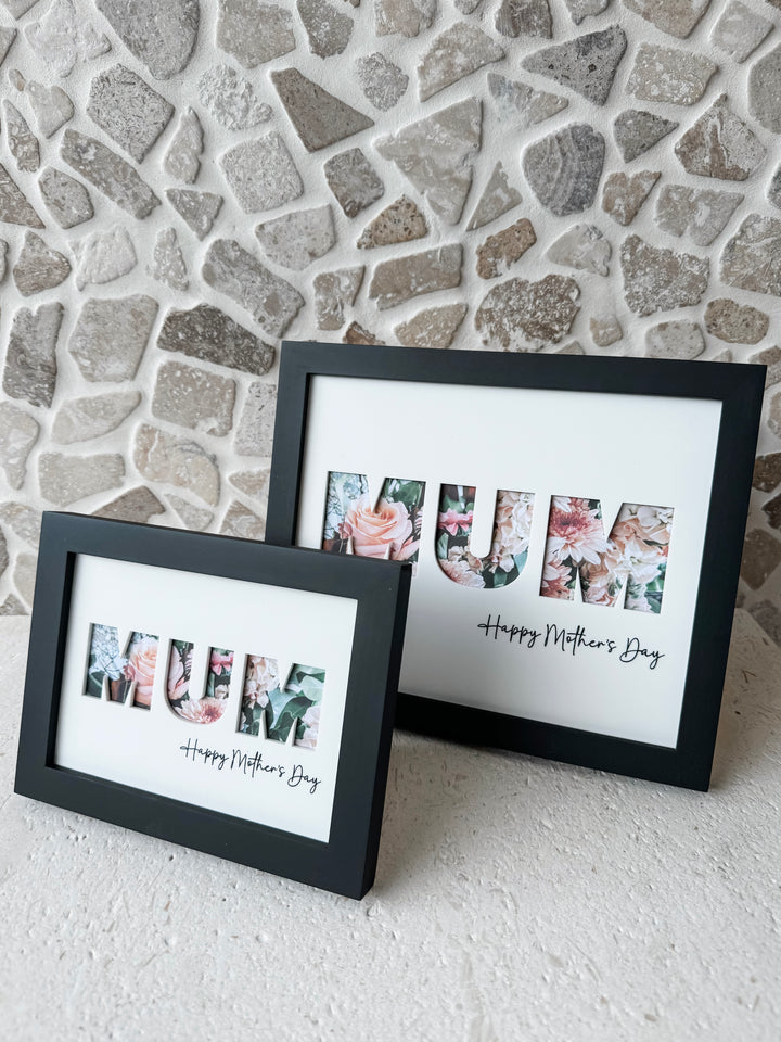 MUM Collage Photo Frame with Acrylic Insert