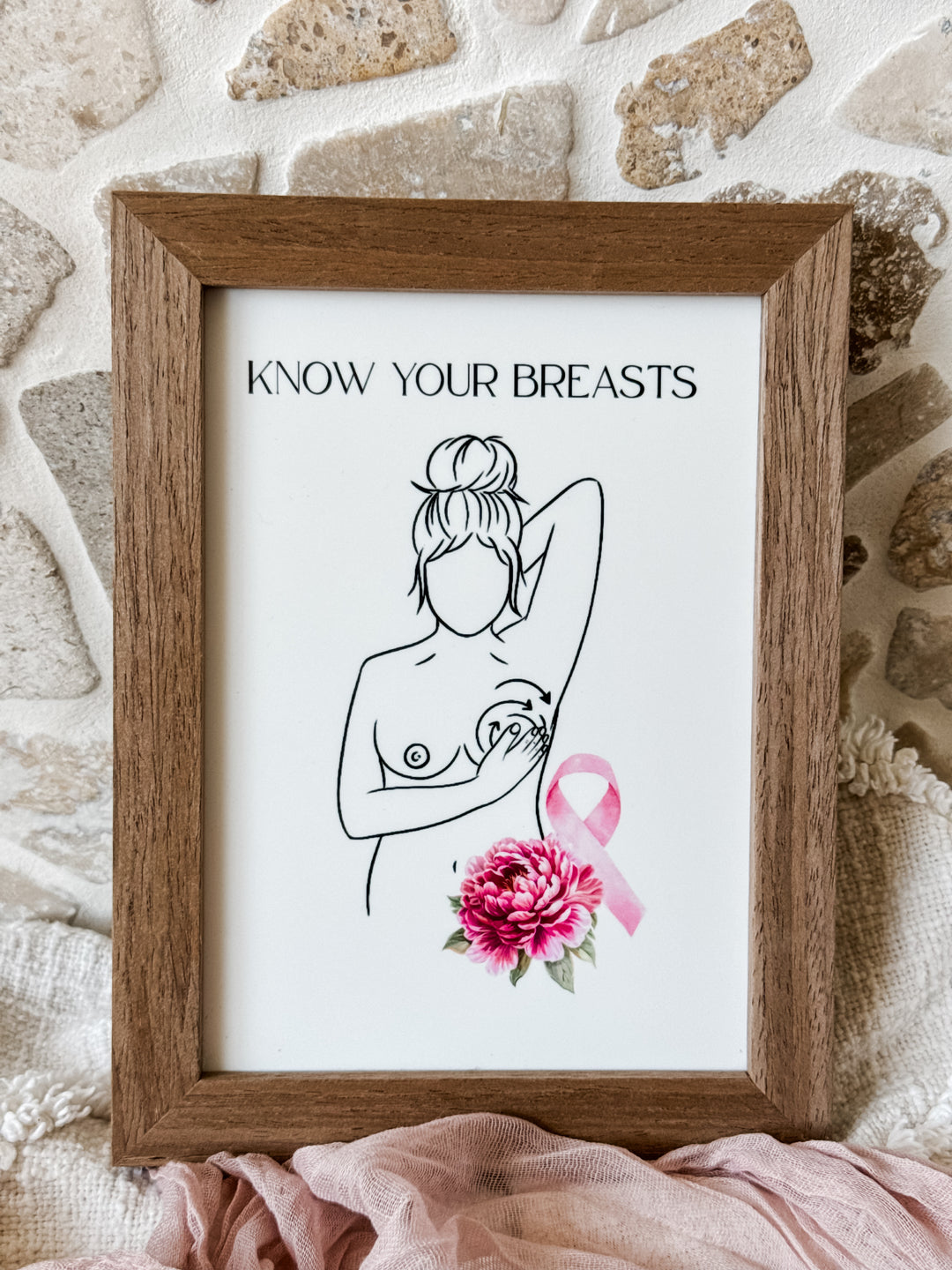 Know Your Breasts - Decor Frame