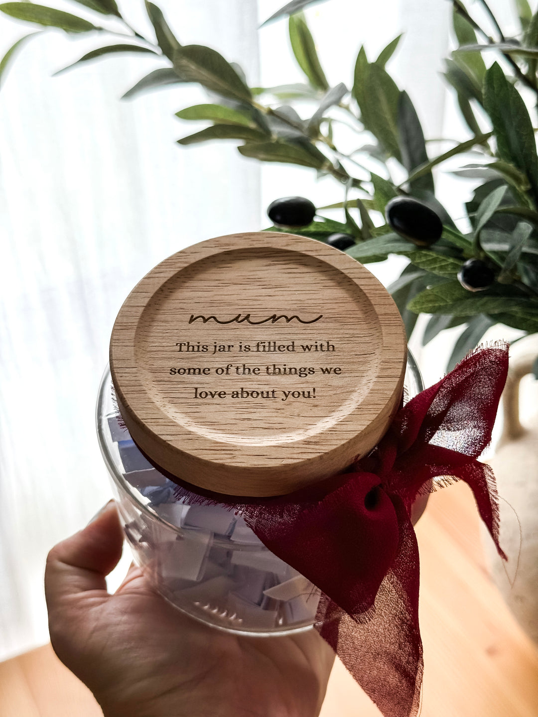 Mum Note Jar