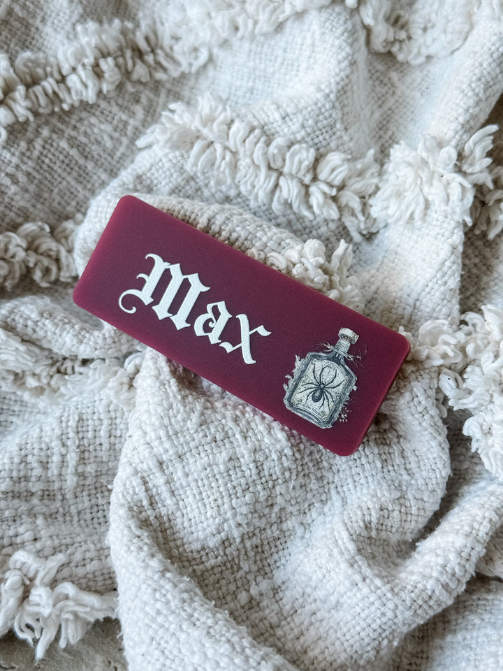 Halloween Image Name Badge