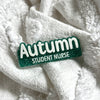 Offset Name Badge with Occupation - font three
