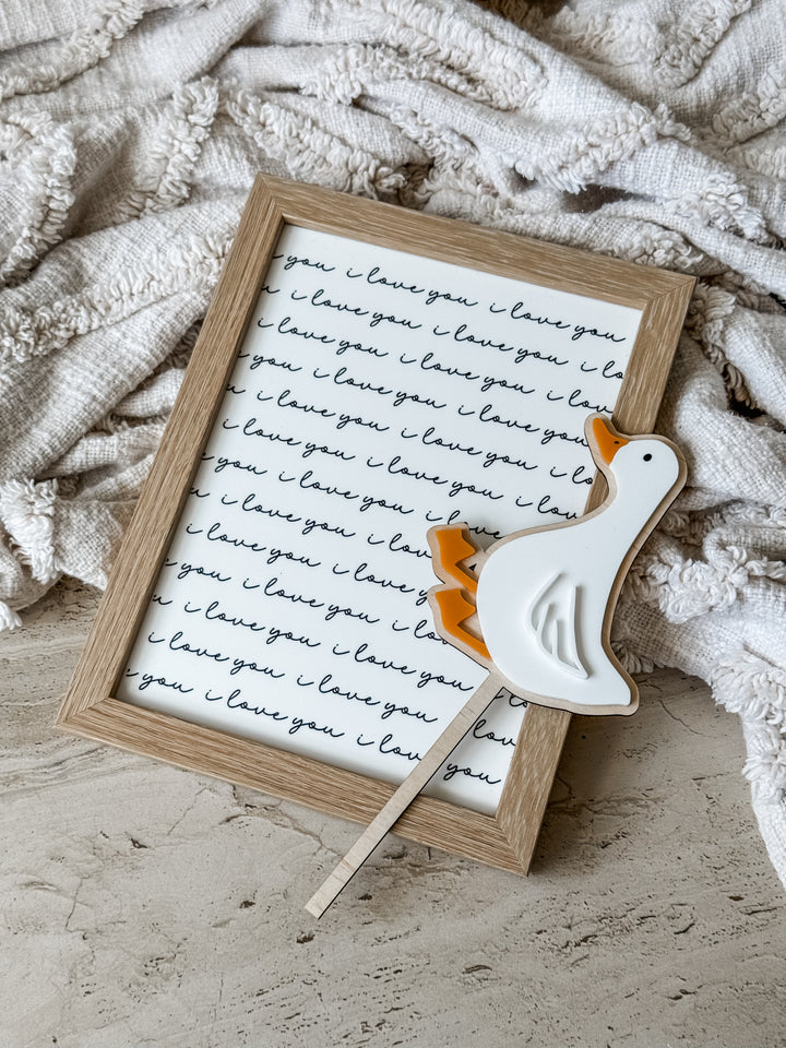 Goose Photo Prop Stakes