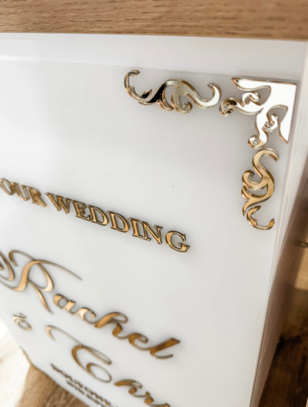 Elegant Wedding Welcome Sign