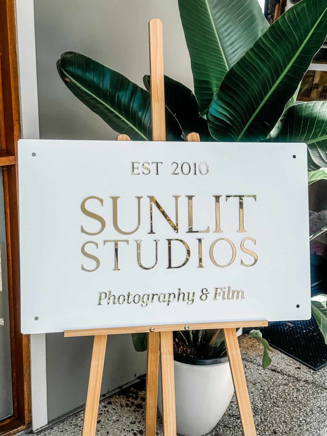 Rectangle Acrylic Logo Sign