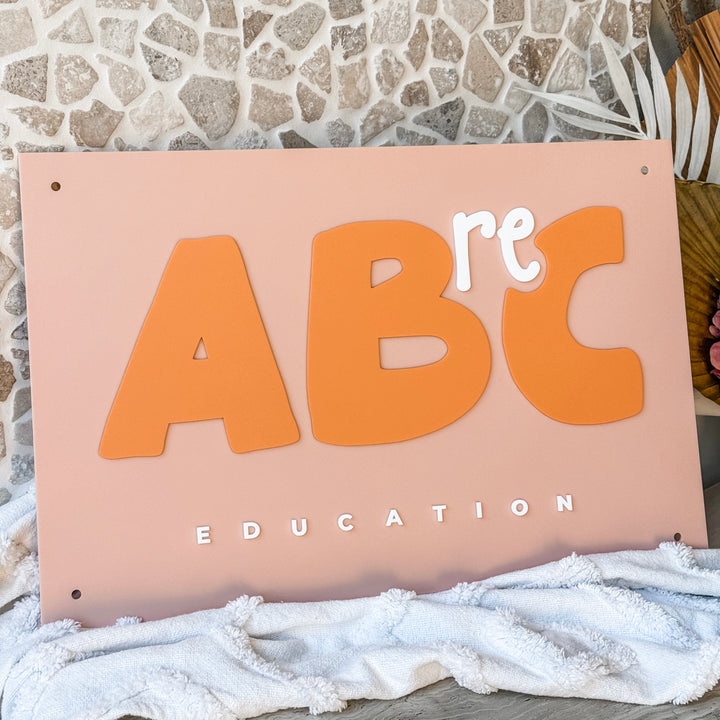 Rectangle Acrylic Logo Sign