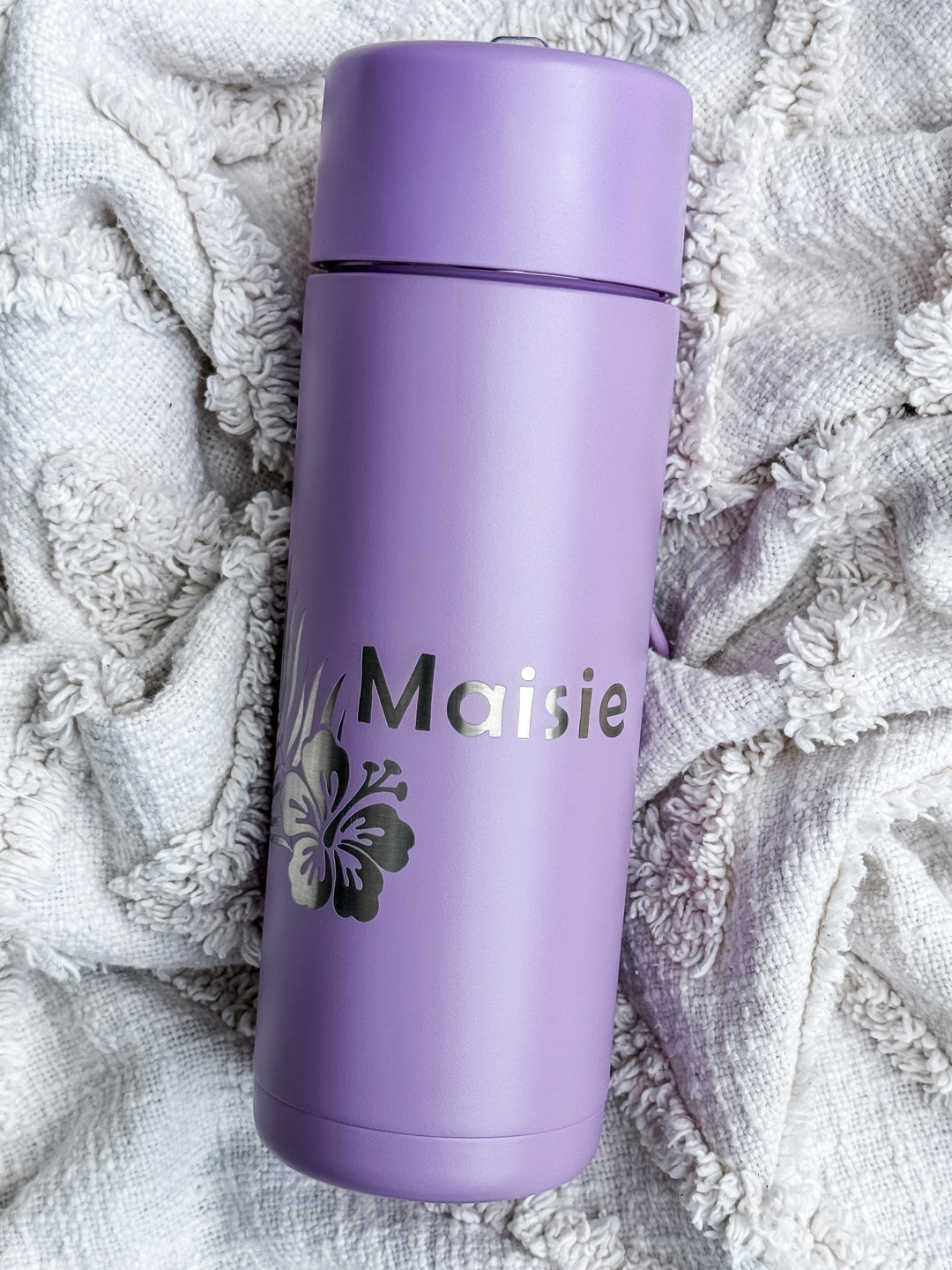 Personalised Flower Drink Bottle