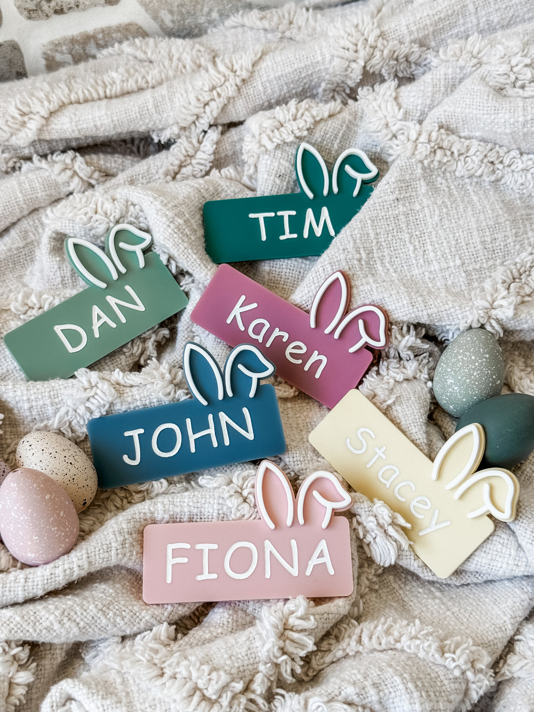 Bunny Ear Name Badge