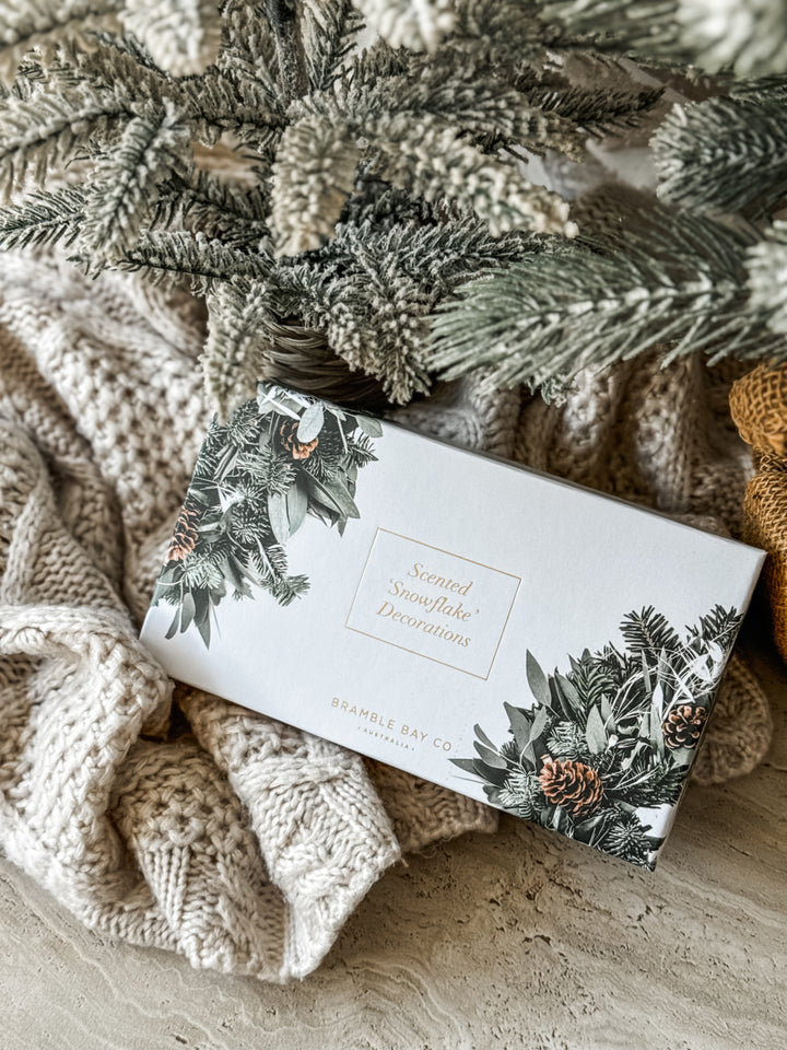 Scented Snowflake Tree Decorations