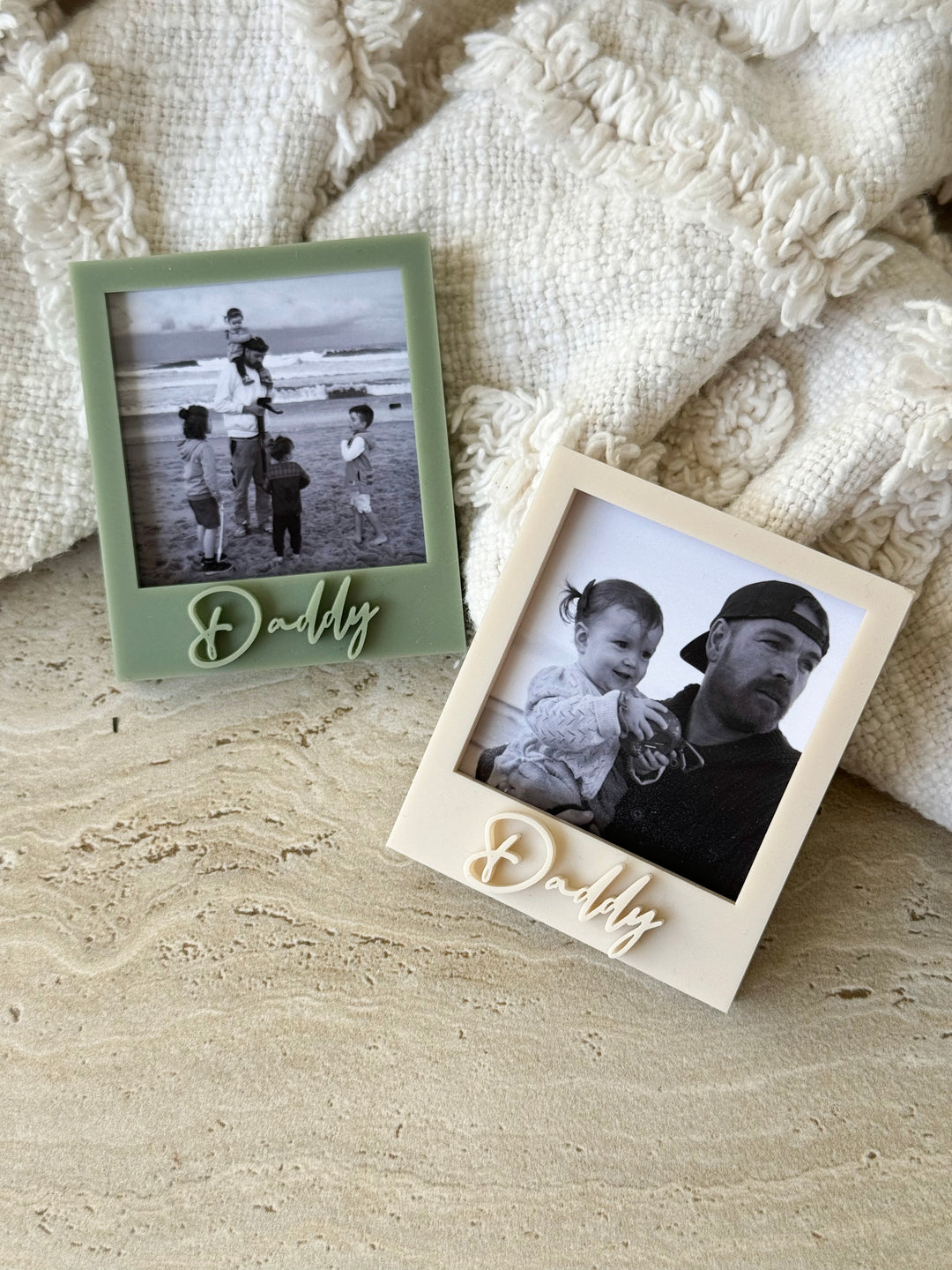Acrylic Polaroid Frame Fridge Magnet